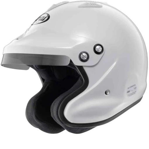 Arai helm GP Jet 3 Open helm - Wit zonder hans clips