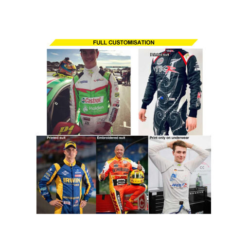 P1 FIA Race overalls - Fully customized and in your own design