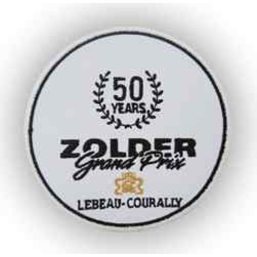Badge 50 Jaar Circuit Zolder