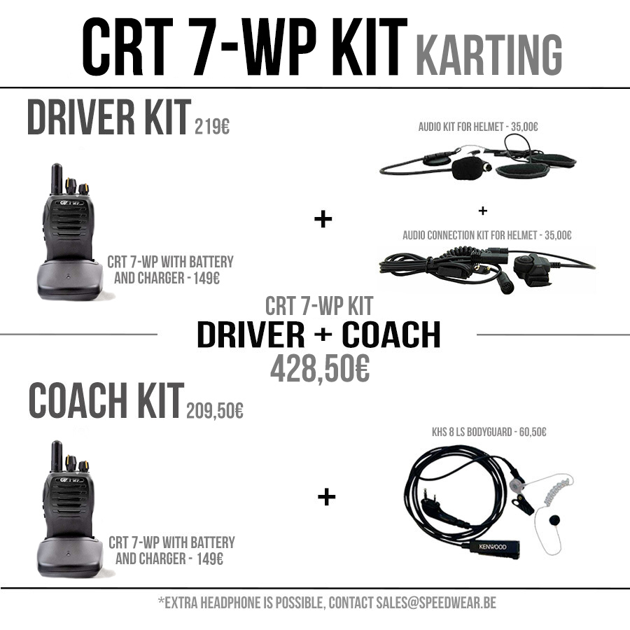 CRT Communicatie voor piloot en coach - Karting