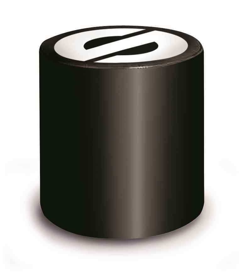 Sparco pouf poef kleur zwart met witte logo's van Sparco