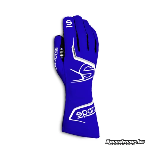 Sparco glove for karting ARROW blue white