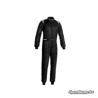 Sparco SPRINT Raceoverall Zwart Wit Basisgamma
