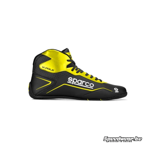 Sparco Doctor's shoe Pole Black Fluorescent Yellow
