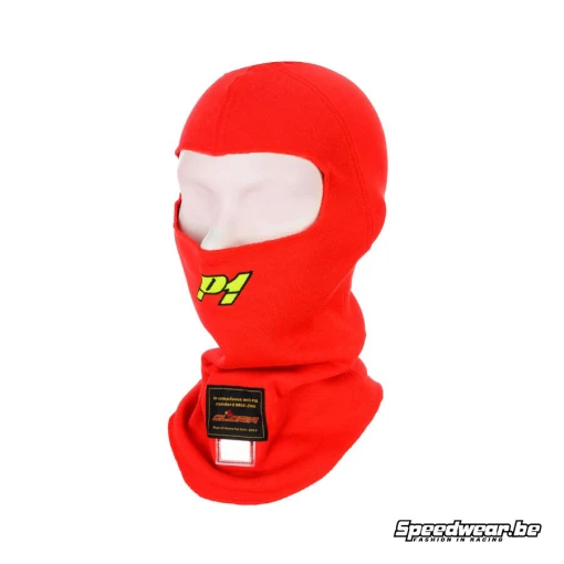 P1 Advanced Racewear aramid racing cap - Red