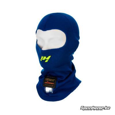 P1 Advanced Racewear Helm muts aramid - FIA - Blauw