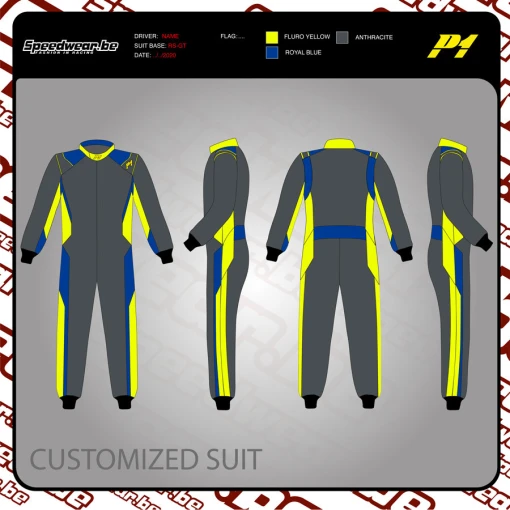 P1 FIA Race suits - Fully customized and in custom design 8