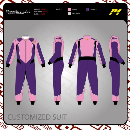 Race overall motorsport from P1 - Fully customised and in your own design