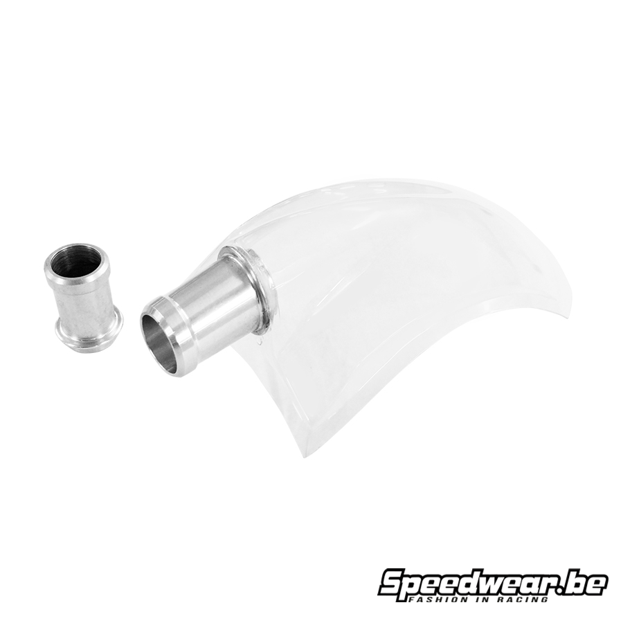 Schuberth Flat Forced Air Scoop - Small connector