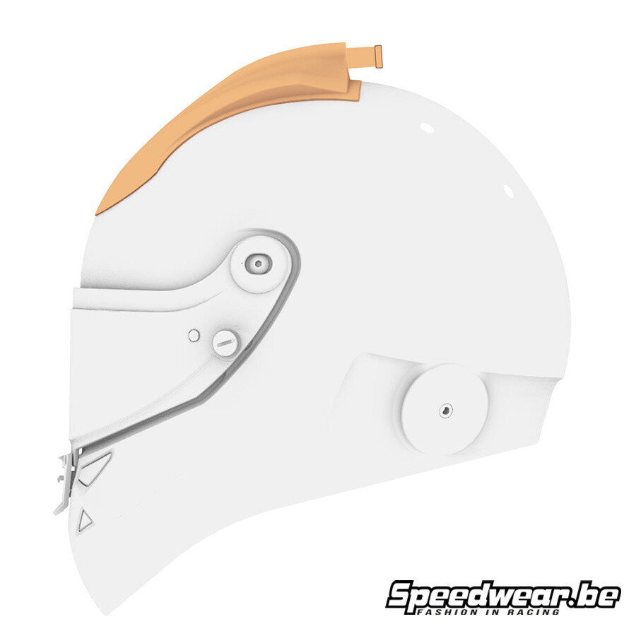 Schuberth Flat Forced Air Scoop - Small connector