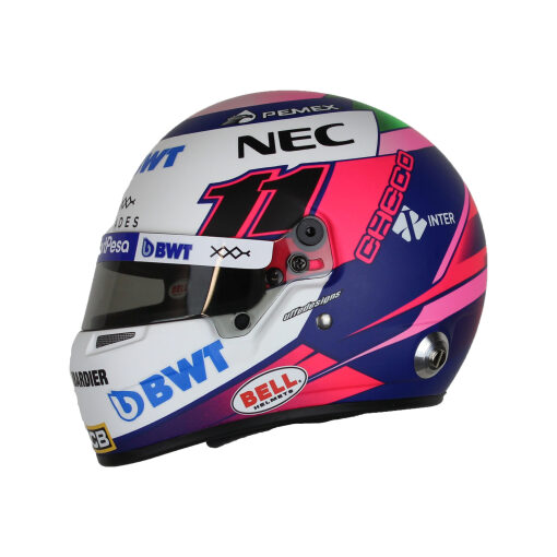 Mini-Helm 1/2 Sergio Perez
