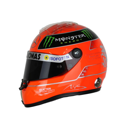 F1 Mini Helm 1/2 Michael Schumacher