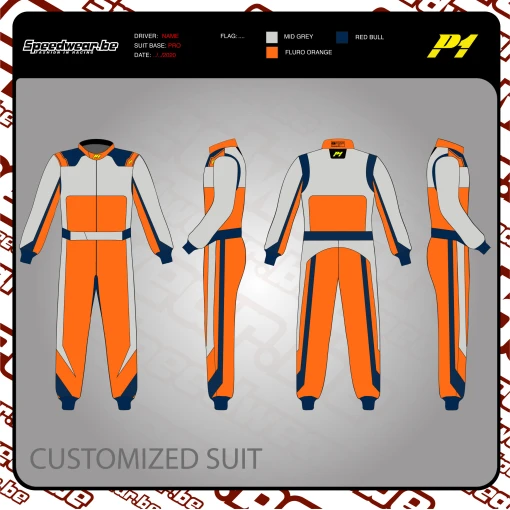 P1 FIA Race overalls - Fully customised PATROON PRO 1