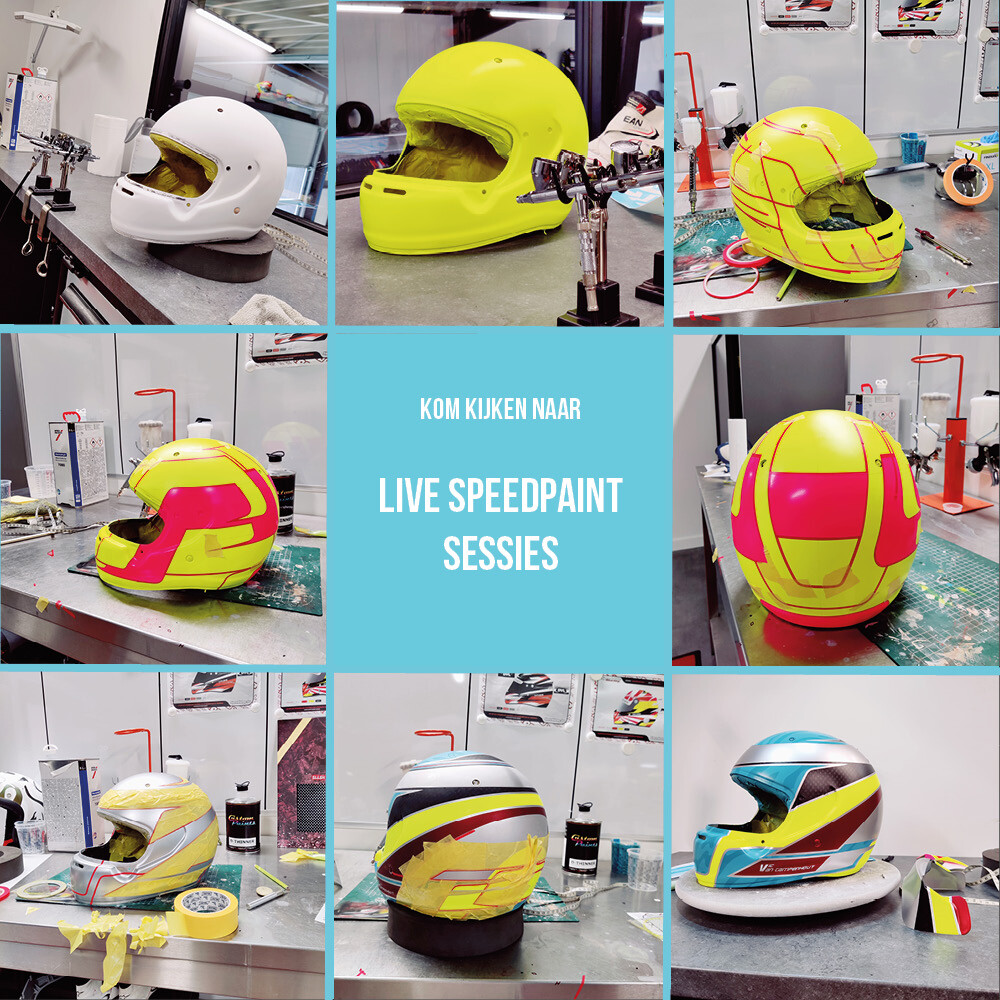 Speedwear Helmet Airbrush