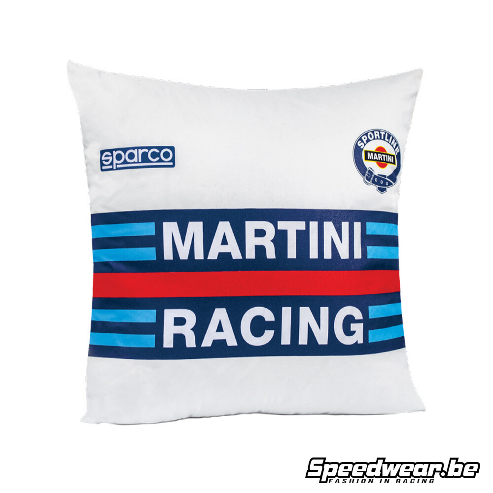 Sparco Martini Racing Cushion - white