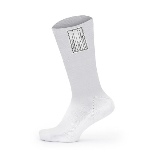 P1 Racewear White Nomex Socks