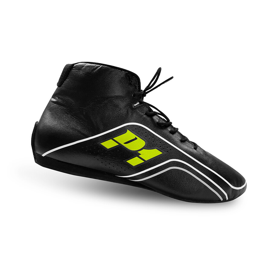 P1 SUPERLIGHT FIA approved racing shoe - black