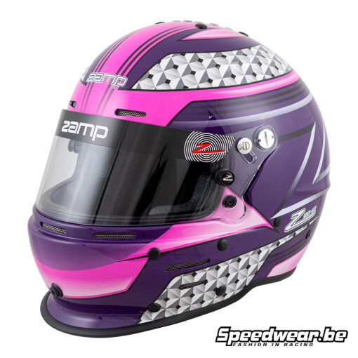 Zamp Car racing helmet RZ 62 Rose/Purple