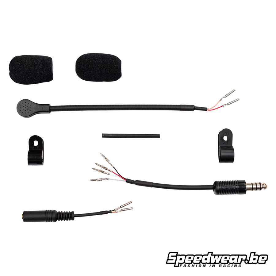 Zamp Helmcommunicatie kit - 4 Channel Plug Mic 3.5 Speaker Jack