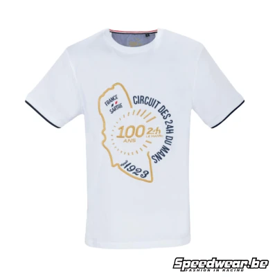 24H LE MANS Premium Centennial T-shirt Wit