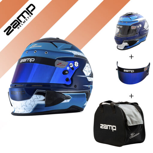 SpeedDeal ZAMP Blau Helm Paket #2