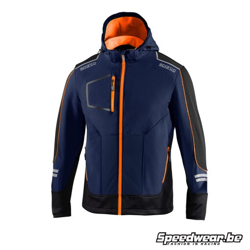 Sparco Soft-Shell Tech with hood