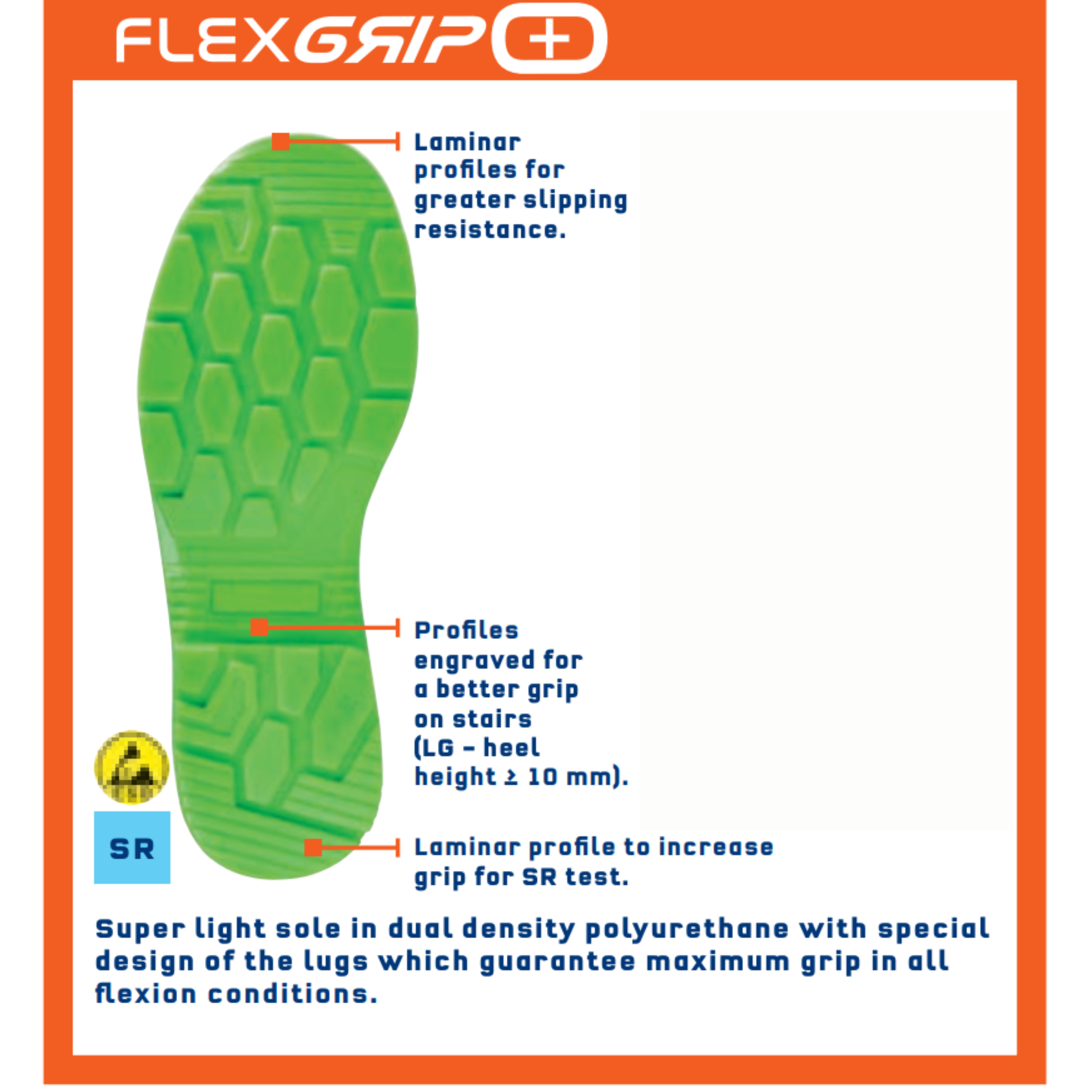 Flex Grip+ Zool - Sparco Workwear