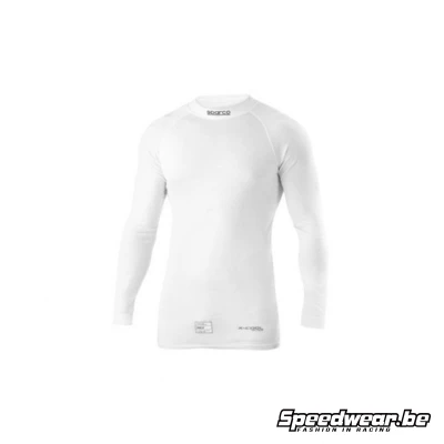Sparco RW7 Delta long sleeve tshirt Nomex kledij wit