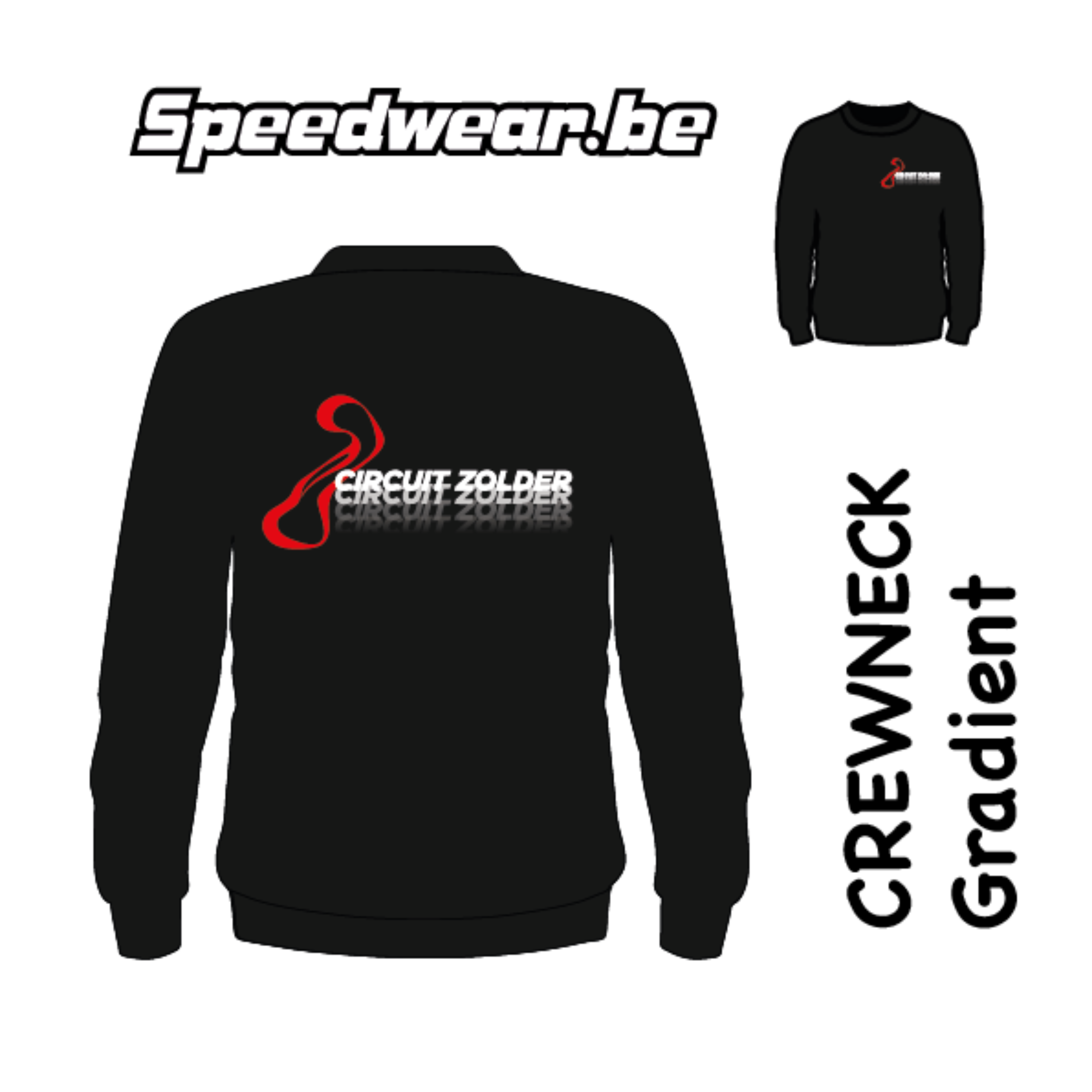 Crewneck sweater Circuit Zolder GRADIENT