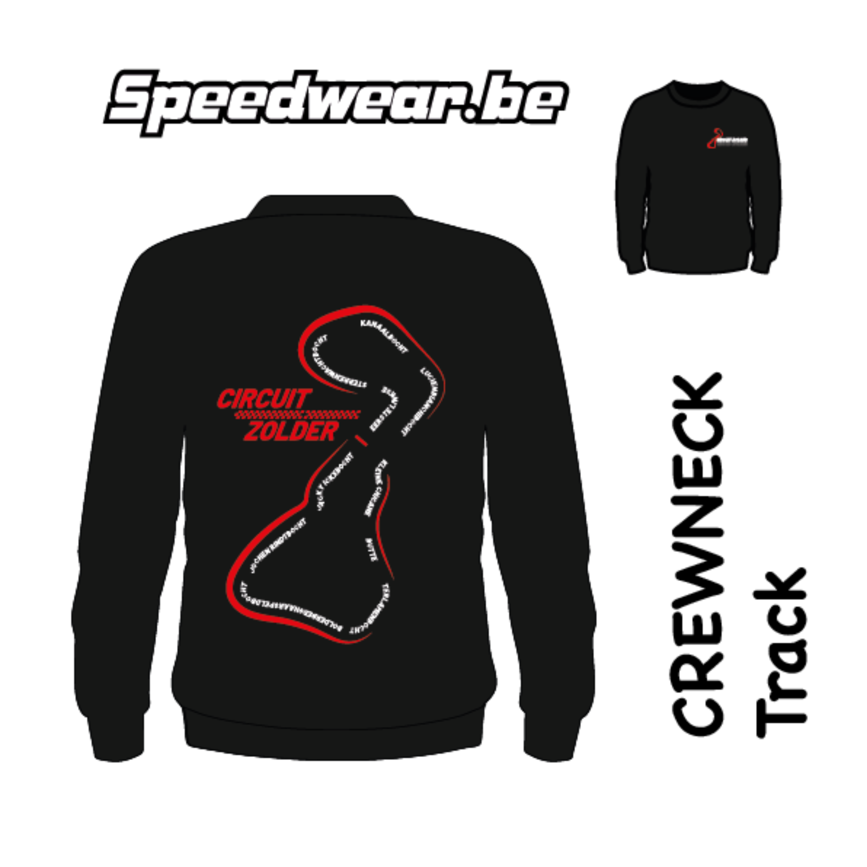 Crewneck sweater Circuit Zolder TRACK