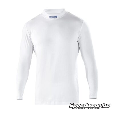 Sparco B-Rookie Karting long sleeve T-shirt WIT