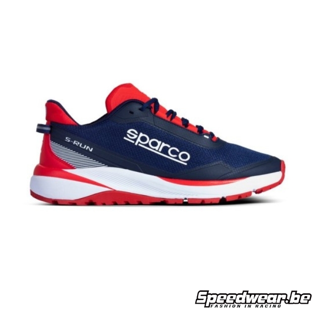 Sparco S-Run loopschoen Blauw Rood