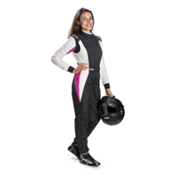 COMPETITION LADY 42 zwart/wit/fucsia