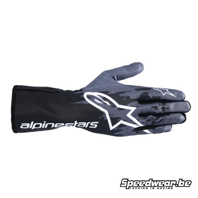 Alpinestars Tech 1 K v3 handschoen - Zwart Anthraciet