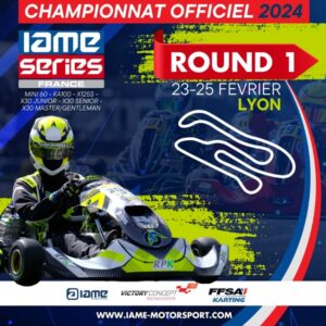 IAME Series France Round 1; LYON
