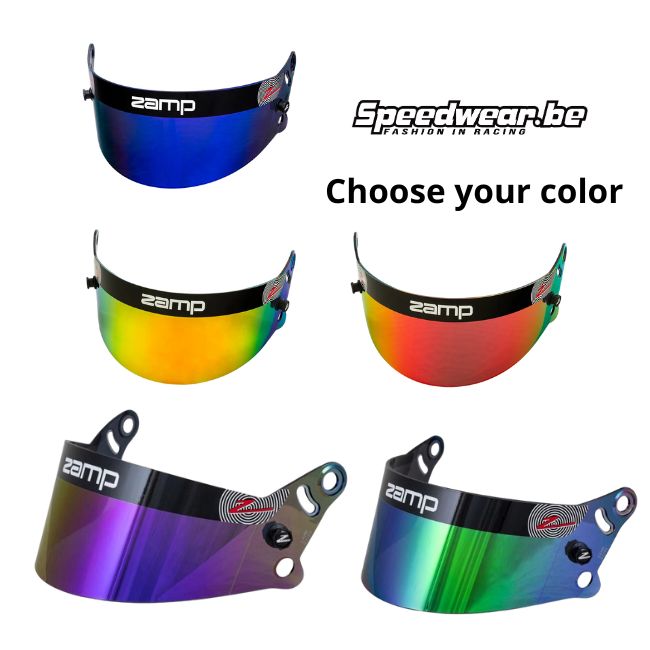 Zamp mirror visor variation colors